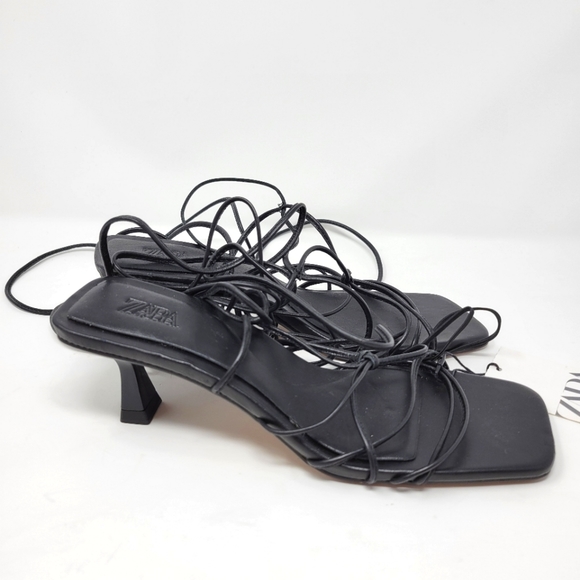 Zara Strappy heels size 7.5 - Picture 4 of 6